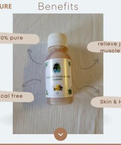 Pure Black Castor Oil Scalp Treatment Body Oil Moisturizer Oil Treatment Hair Stimulation 2.5oz